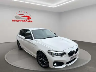 Begagnad BMW 120 M Sport 2017 Vit Halvkombi