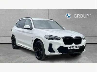 Used BMW X3 M Sport 292 HP (214 kW) 2022 White SUV