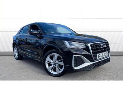 Begagnad Audi Q2 S-Line 150 HK (110 kW) 2021 Svart SUV