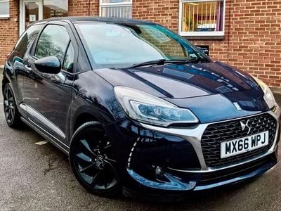 Blue Used 2016 DS Automobiles DS3 Prestige Hatchback | £3,700 (Fair price)