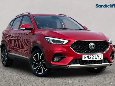 Used MG ZS Exclusive 111 HP (81 kW) 2022 Tri coat  dynamic red SUV