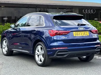Used Audi Q3 S-Line 150 HP (110 kW) 2023 Blue SUV