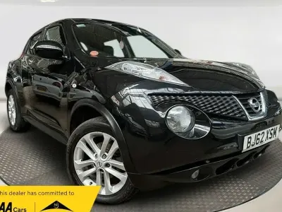 Used Nissan Juke Tekna 110 HP (80 kW) 2012 Black SUV