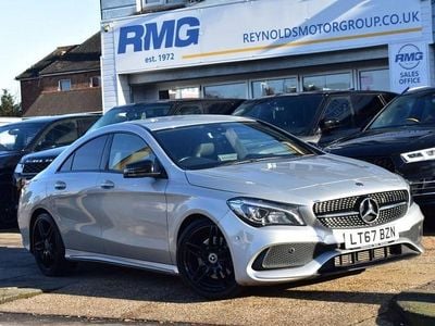 Silver Used 2017 Mercedes CLA220 AMG line Sedan | £12,990 (Fair price)