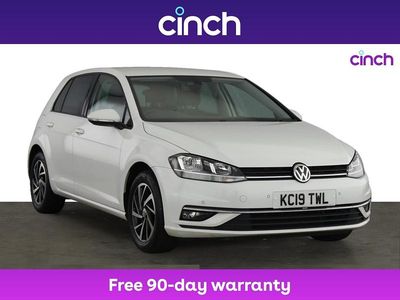 White Used 2019 VW Golf VII Match Hatchback | £11,349 (Fair price)