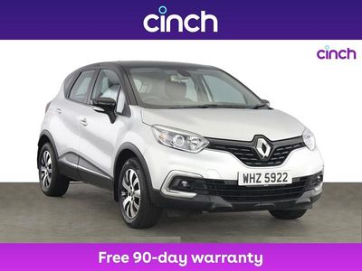 Silver/black Used 2019 Renault Captur Play SUV | £8,999 (Fair price)