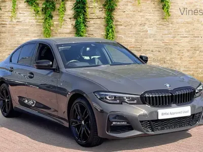 Usado BMW 330e M Sport 288 CV (211 kW) 2021 Gris