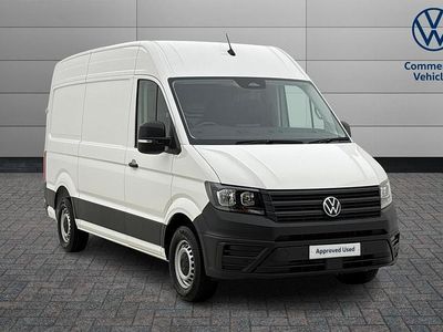 White New 2025 VW Crafter Van | £38,907