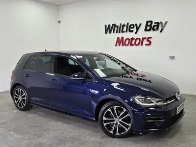 Used VW Golf VII R-line Edition 150 HP (110 kW) 2020 Blue Hatchback