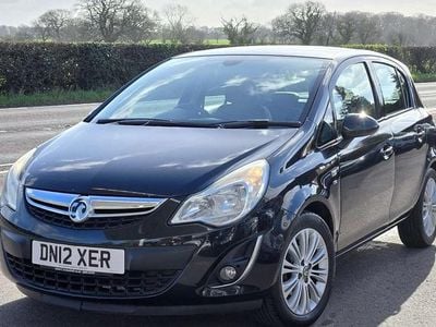 Used Vauxhall Corsa 2012 Black Hatchback