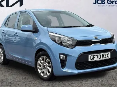 Used Kia Picanto 67 HP (49 kW) 2020 Blue Hatchback