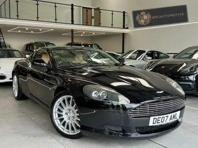 Used Aston Martin DB9 456 HP (335 kW) 2007 Black Coupe