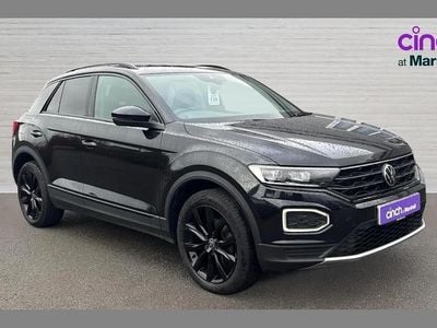 Used VW T-Roc Black Edition 150 HP (110 kW) 2021 Black SUV