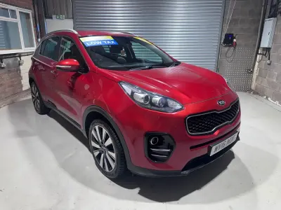 Begagnad Kia Sportage 2016 Röd SUV