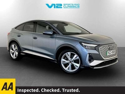 Used Audi Q4 Sportback e-tron S-Line 150 kW (204 HP) 2022 Blue SUV