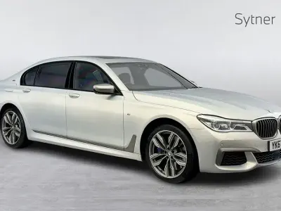 Used BMW M760 Comfort Edition 610 HP (448 kW) 2017 Silver Sedan