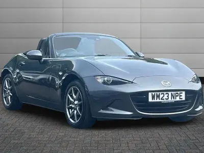 Used Mazda MX5 Exclusive-Line 130 HP (95 kW) 2023 Machine grey Cabriolet