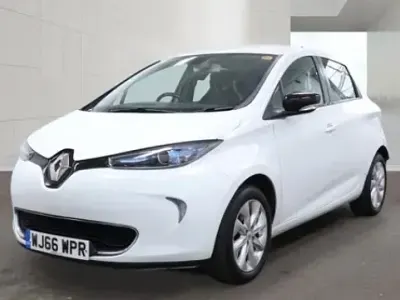 Used Renault Zoe Dynamique 2016 White Hatchback