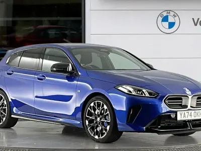 Used BMW M135 Comfort Edition 300 HP (220 kW) 2025 Blue Hatchback