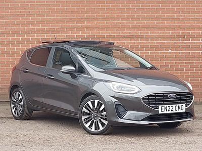 Usado Ford Fiesta Titanium 125 HP (91 kW) 2022 Cinzento Citadino