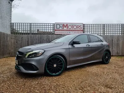 Usado Mercedes A220 Premium 177 HP (130 kW) 2017 Cinzento Citadino