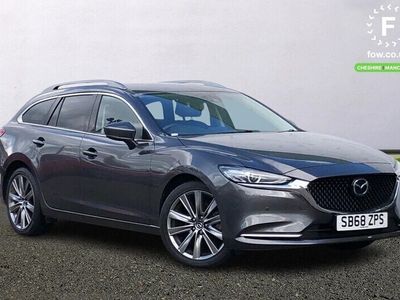 used Mazda 6 TOURER 2.0 Sport Nav+ 5dr [19''Alloy Wheels, Head Up Display, Reversing Camera, Front & Rear Parking Sensors, Privacy Glass]