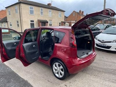 Used Nissan Note Tekna 110 HP (80 kW) 2010 Red Hatchback