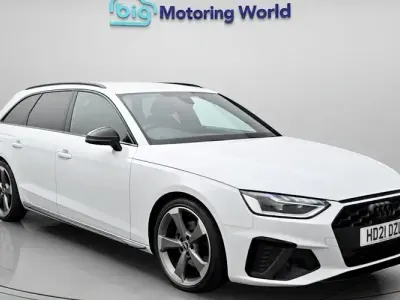 Used Audi A4 Black Edition 150 HP (110 kW) 2021 White Estate