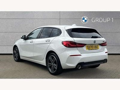 Usado BMW 118 Sport Line 140 HP (102 kW) 2020 Branco Citadino