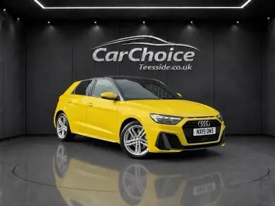 Used Audi A1 S-Line 2019 Yellow SUV