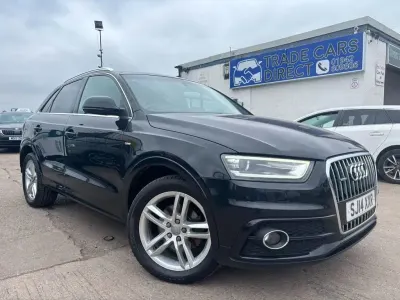 Used Audi Q3 S-Line 140 HP (102 kW) 2014 Black SUV