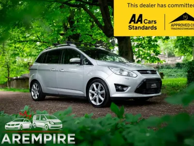 Begagnad Ford Grand C-Max Titanium X 163 HK (119 kW) 2013 Silver Minibuss