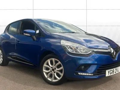 Used Renault Clio Dynamique 90 HP (66 kW) 2018 Blue Hatchback