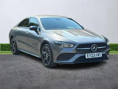 Used Mercedes CLA250e AMG Line Premium 218 HP (160 kW) 2023 Grey Coupe
