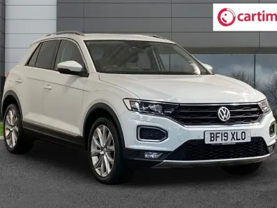 Used VW T-Roc SEL 150 HP (110 kW) 2019 White SUV