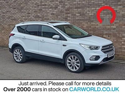 Used Ford Kuga Titanium X 120 HP (88 kW) 2019 White SUV