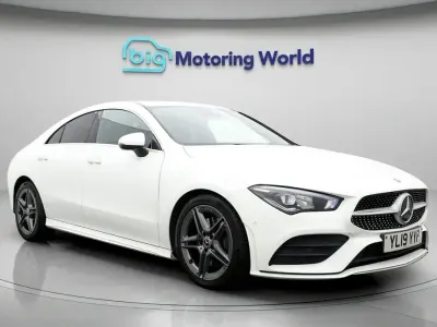 Used Mercedes CLA200 AMG Line Premium 2019 White Coupe