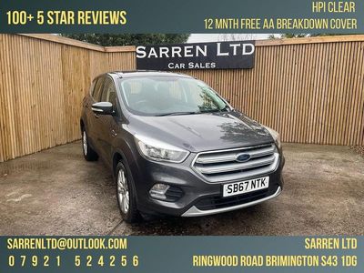 Grey Used 2017 Ford Kuga Zetec SUV | £7,295 (Fair price)