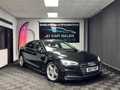 Used Audi A5 Sportback S-Line 190 HP (139 kW) 2017 Black Hatchback
