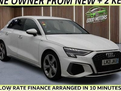Used Audi A3 Sportback S-Line 116 HP (85 kW) 2021 White Hatchback