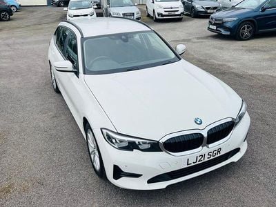 Used BMW 330 Sport Line 2021 White Estate