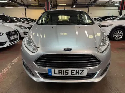 Used Ford Fiesta Zetec 2015 Silver Hatchback