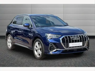 Used Audi Q3 S-Line 200 HP (147 kW) 2023 Blue SUV