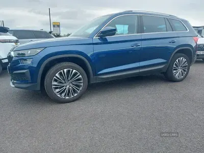 Used Skoda Kodiaq SE L Executive 150 HP (110 kW) 2023 Blue SUV