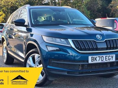 Blue Used 2020 Skoda Kodiaq SE L SUV | £19,495 (Fair price)