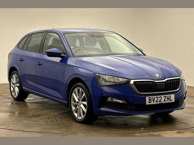 Used Skoda Scala SE L 94 HP (69 kW) 2022 Energy blue Hatchback