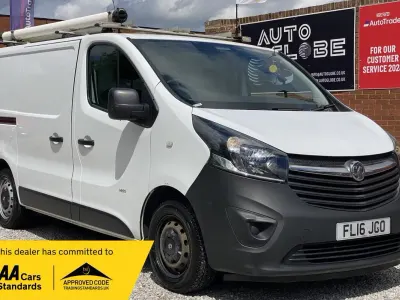 Used Vauxhall Vivaro S 2016 White
