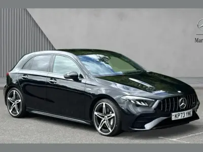 Used Mercedes A35 AMG Executive 301 HP (221 kW) 2023 Black Hatchback