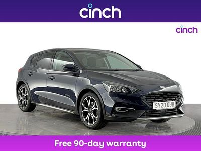 Blue Used 2020 Ford Focus Active X Hatchback | £13,799 (Fair price)