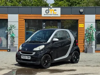 Begagnad Smart ForTwo Coupé Passion 45 HK (33 kW) 2009 Silver Sportkupé